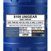 Mannol Unigear 75W-80 20л Image #2