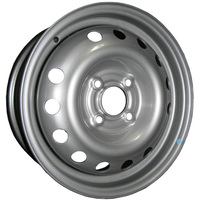 Eurodisk 64C27F 15x6" 4x108мм DIA 65.1мм ET 27мм Silver Image #1