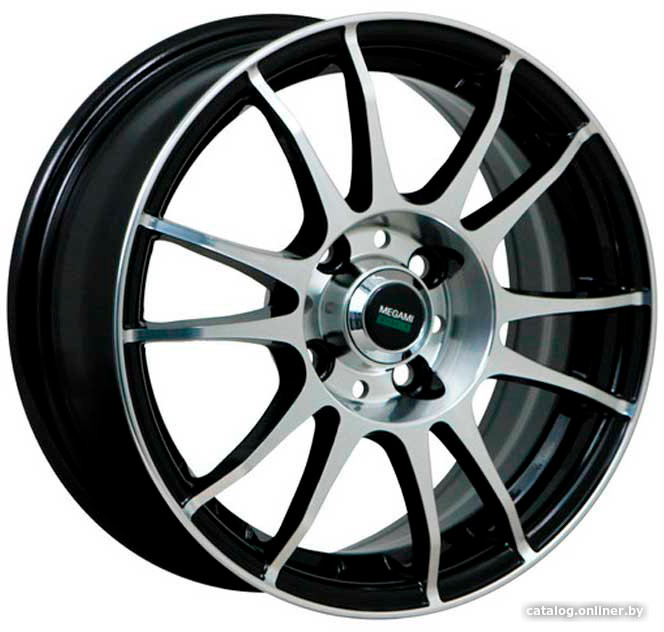 Megami MGM-3 15x6" 5x114.3мм DIA 67.1мм ET 38мм BKF Image #1