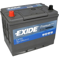 Exide Premium EA755 (75 А/ч) Image #1