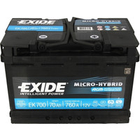 Exide Start-Stop AGM EK700 (70 А/ч) Image #3