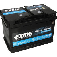 Exide Start-Stop AGM EK700 (70 А/ч) Image #1