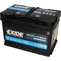 Exide Start-Stop AGM EK700 (70 А/ч) Image #2