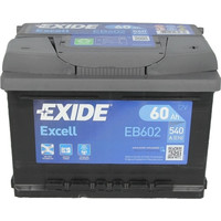 Exide Excell EB602 (60 А·ч) Image #2