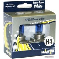 Narva H4 Range Power White 2шт [48680RPW]