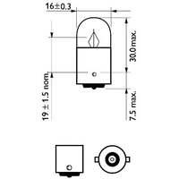 Philips R5W 1шт [12821CP] Image #4