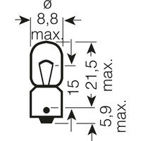 Osram T4W Original Line 2шт [3893-02B] Image #3