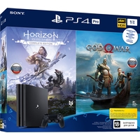 Sony PlayStation 4 Pro 1TB Horizon Zero Dawn + God Of War