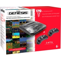 Retro Genesis Modern Wireless (2 беспроводных геймпада, 170 игр) Image #1