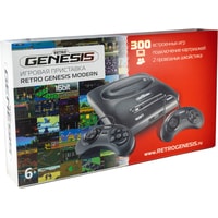 Retro Genesis Modern (2 проводных геймпада, 300 игр) Image #1