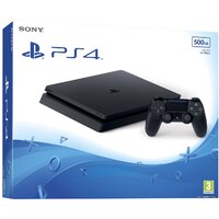 Sony PlayStation 4 Slim 500GB (черный) Image #1