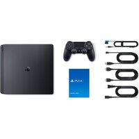 Sony PlayStation 4 Slim 500GB (черный) Image #4