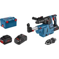 Bosch GBH 18V-26F Professional 061191000G (с 2-мя АКБ 5.5 Ач, кейс, система пылеудаления)