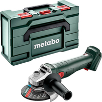 Metabo W 18 L 9-125 Quick 602249840 (без АКБ, кейс)