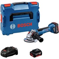 Bosch GWS 18V-10 P Professional 06019J4101 (с 2-мя АКБ, кейс)