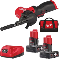 Milwaukee M12 Fuel FBFL10-402B (с 2-мя АКБ, сумка)