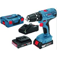 Bosch GSB 18V-21 Professional 06019H1109 (с 2-мя АКБ, кейс) Image #1