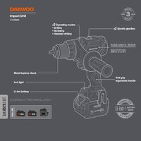 Daewoo Power DAA 6521Li Set (с 2-мя АКБ, кейс) Image #3