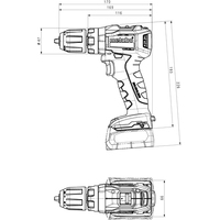 Metabo PowerMaxx SB 12 BL 601077500 (с 2-мя АКБ, кейс) Image #3