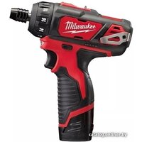 Milwaukee M12 BD-202C 4933441900 (с 2-мя АКБ, кейс) Image #1