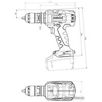 Metabo BS 18 LTX-3 BL Q I (5.5 А*ч) Image #5