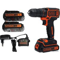 Black & Decker BDCDC18B (с 2-мя АКБ, без кейса)