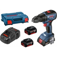 Bosch GSR 18V-50 Professional 06019H5005 (с 3-мя АКБ, кейс)