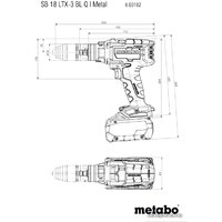 Metabo SB 18 LTX-3 BL Q I Metal 603182850 (без АКБ) Image #2