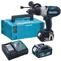 Makita DHP451RTJ (с 2-мя АКБ, кейс)