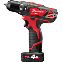 Milwaukee M12 BPD-402C 4933441935 (с 2-мя АКБ, кейс) Image #1