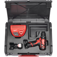 Milwaukee M12 BPD-402C 4933441935 (с 2-мя АКБ, кейс) Image #4