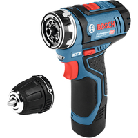 Bosch GSR 12V-15 FC Professional 06019F6001 (с 2-мя АКБ, кейс) Image #1