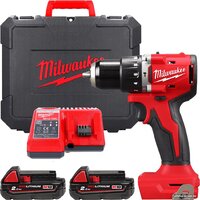 Milwaukee M18 M18BLPDRC-202C 4933492822 (с 2-мя АКБ 2 Ач, кейс)