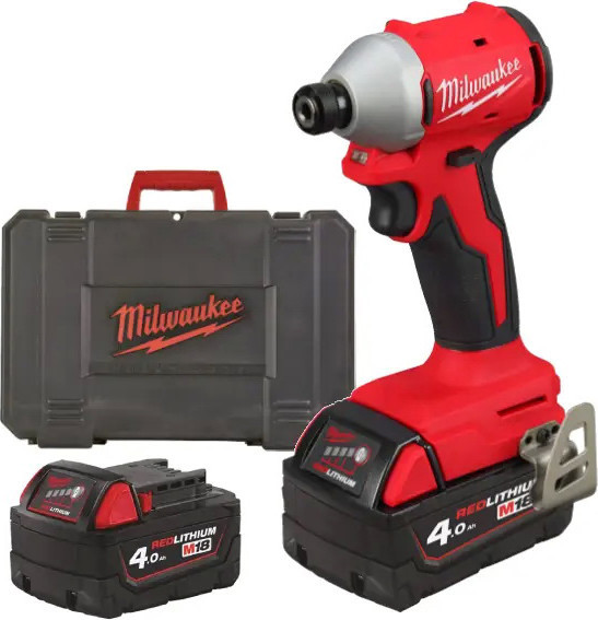 Milwaukee M18 M18BLIDRC-402C 4933492840 (с 2-мя АКБ, кейс) Image #1