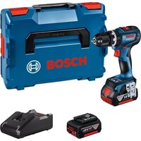 Bosch GSB 18V-90 C Professional 06019K6106 (с 2-мя АКБ 5 Ач, кейс) Image #1