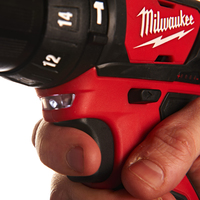 Milwaukee M12 BPD-202C 4933441940 (с 2-мя АКБ, кейс) Image #3