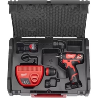 Milwaukee M12 BDDXKIT-202C 4933447836 (с 2-мя АКБ, кейс) Image #7