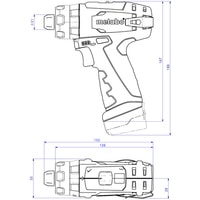 Metabo Powermaxx SB Basic 600385500 (с 2-мя АКБ, кейс) Image #2