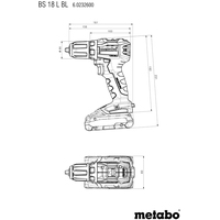 Metabo BS 18 L BL 602326840 (без АКБ, кейс) Image #4