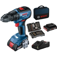 Bosch GSR 18V-50 Professional 06019H5004 (с 2-мя АКБ, сумка, оснастка) Image #1