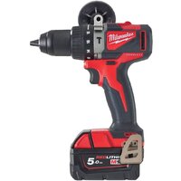 Milwaukee M18 BLPD2-502X 4933464517 (с 2-мя АКБ 5 Ач, кейс)