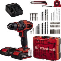 Einhell TE-CD 18/40 Li-i +64 4513992 (с 2-мя АКБ, кейс)