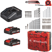 Einhell TE-CD 18/40 Li-i +64 4513992 (с 2-мя АКБ, кейс) Image #4