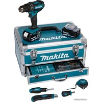 Makita DHP482RFX9 (с 2-мя АКБ, кейс, оснастка) Image #1