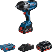 Bosch GDS 18V-1000 Professional 06019J8304 (с 2-мя АКБ, кейс)