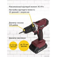 Pioneer Tools CD-M2012C-USP (с 2-мя АКБ, кейс, оснастка) Image #9