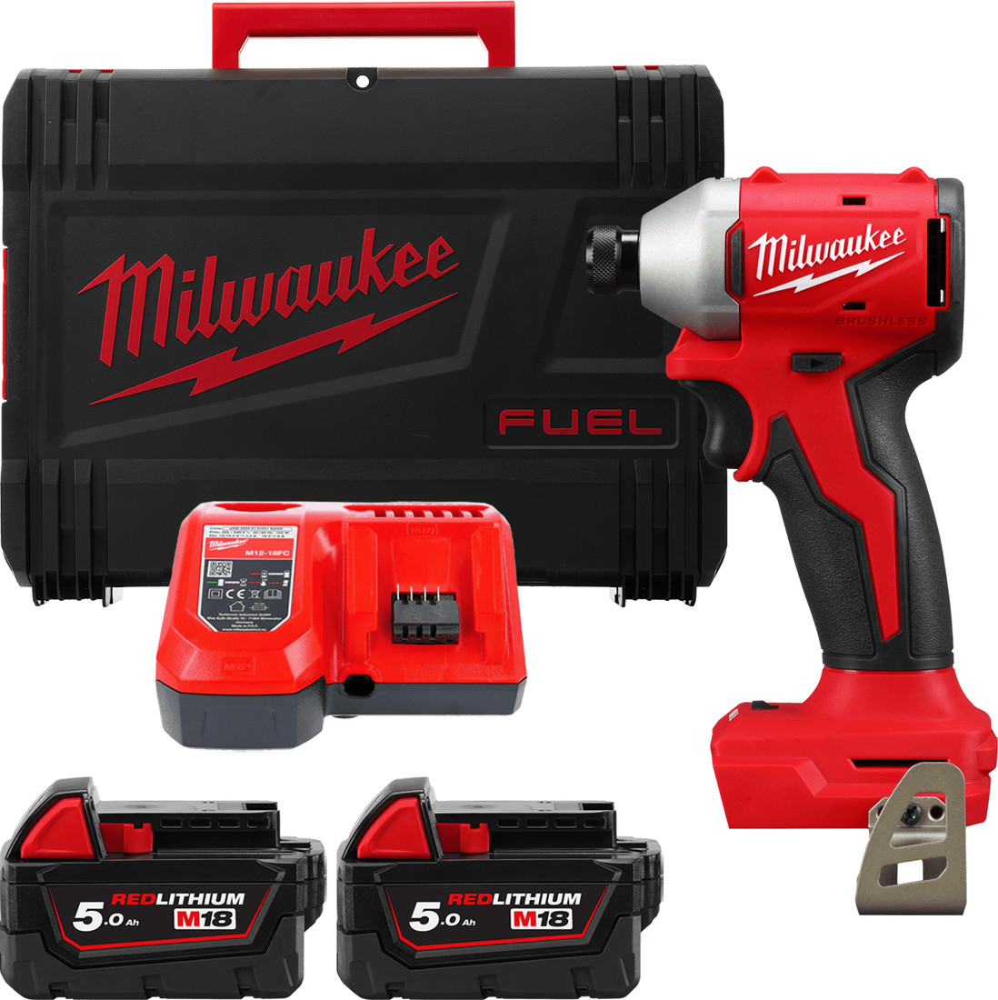 Milwaukee M18 M18BLIDR-502X 4933492843 (с 2-мя АКБ, кейс) Image #1