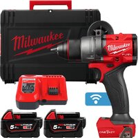 Milwaukee M18 FUEL M18ONEDD3-502X 4933492802 (с 2-мя АКБ 5 Ач, кейс) Image #1