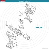 Makita DHP453ZJ (без АКБ, кейс) Image #14