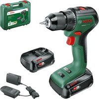 Bosch UniversalDrill 18V-60 06039D7002 (с 2-мя АКБ 2 Ач, кейс) Image #1